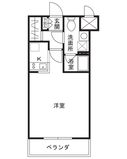 【間取り】 | ピア・クレール溝の口