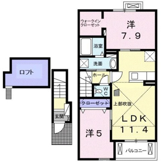 【間取り】 | ラディアⅢ