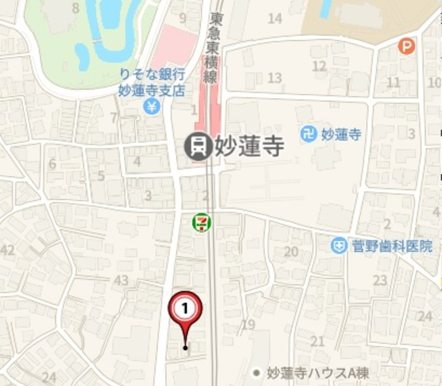 Ｔｈｅ　Ｆｏｒｔ　Ｍｙｏｒｅｎｊｉの地図