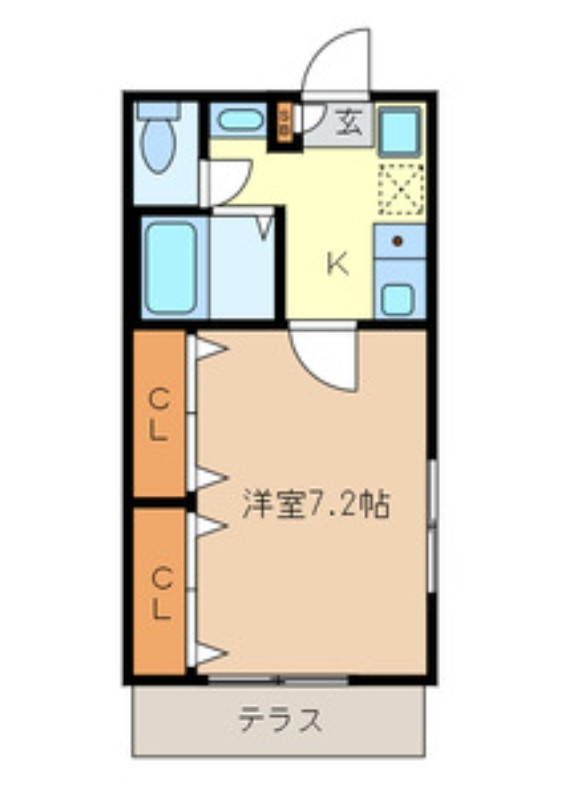 ボナールＡＭＡＮＵＭＡの間取り