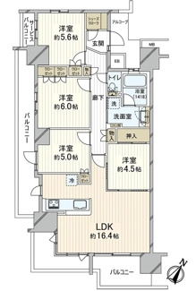 【間取り】 | ルネ西宮仁川