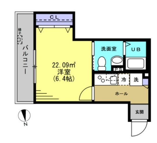 CS千住新橋の間取り