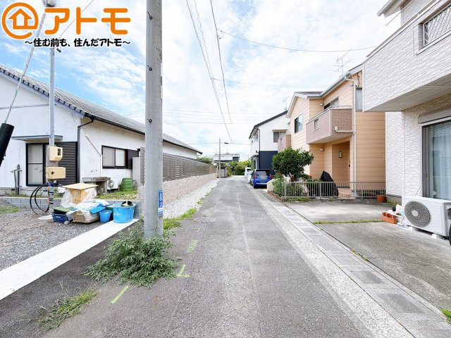 【前面道路含む現地写真】 | 駿河区高松39期　新築戸建　2号棟