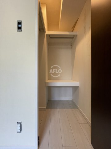 エグゼ難波南Ⅱの収納|エグゼ難波南Ⅱ　ウォークインクローゼット