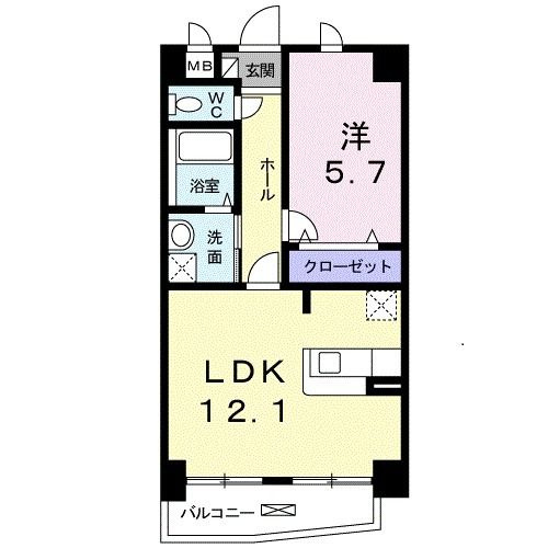 アルカンシエルの間取り