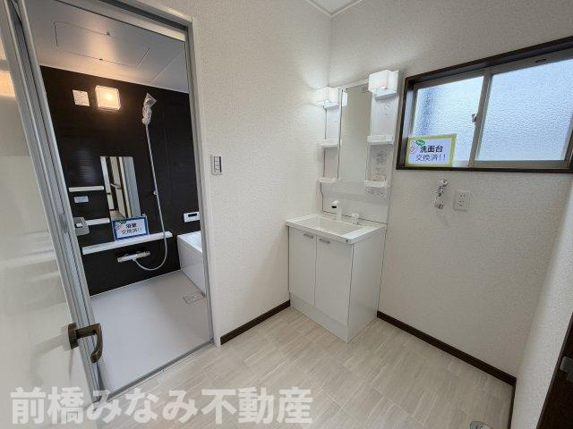 【中古】前橋市二之宮町　４LDKの独立洗面台|独立洗面化粧台が付いています