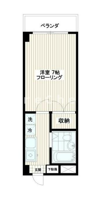 フォーレ蓮根の間取り