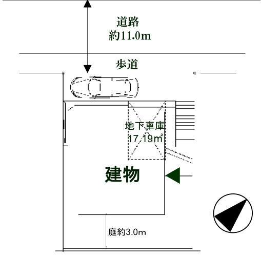 泉区西が岡2丁目 新築戸建 7180万円の区画図