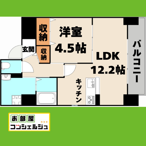 Shibata　Palace　Ⅷの間取り