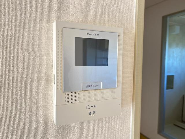 グリーンハイツＡのセキュリティ|カメラ付インターホン