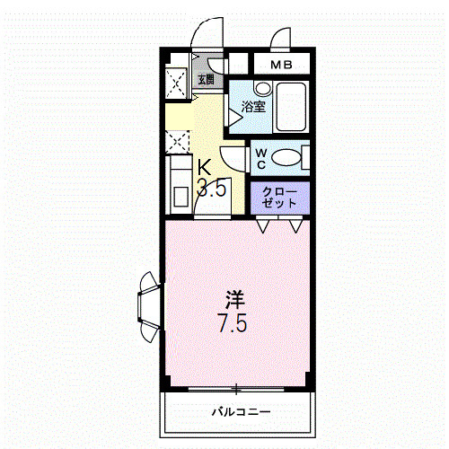 フロンテージの間取り|使い勝手の良い間取りです♪