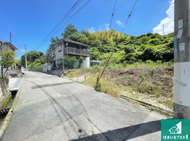 神戸市須磨区緑が丘　第2期　新築一戸建ての前面道路含む現地写真|周辺は落ち着いた街並みの住宅地！子育てがしやすい住環境です！まだ未完成ですが、現地でしかわからない事もございます。是非一度ご覧ください。