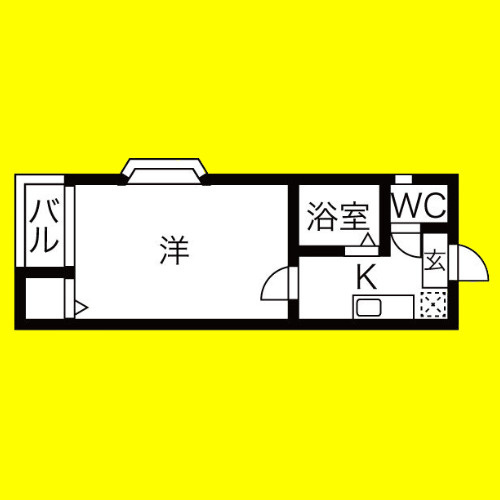 マイステージ　名古屋市賃貸　仲介手数料無料の間取り