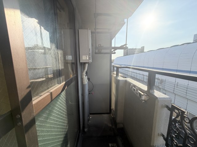 クレアドル芦屋西のバルコニー