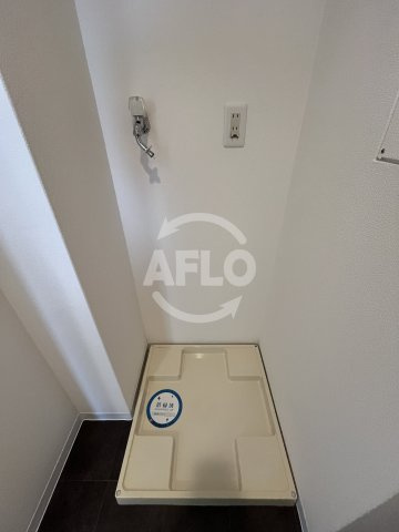 ｱｰﾃﾞﾝ江坂Ⅱの洗面所|アーデン江坂Ⅱ　洗濯パン