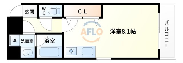 ｱｰﾃﾞﾝ江坂Ⅱの間取り|アーデン江坂Ⅱ　間取り