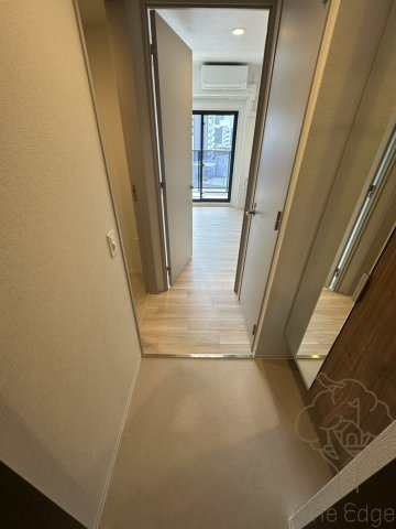 ジオエント梅田北リバーフロントの玄関