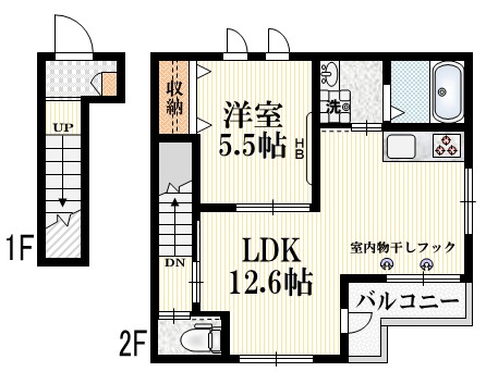 ラ・ペジーブルの間取り