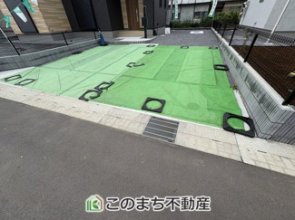 【駐車場】 | ワイウッドコート小山市中久喜第1期　 | お車2台駐車可能です☆

