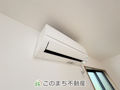 【冷暖房・空調設備】 | ワイウッドコート小山市中久喜第1期　 | 新品リビングエアコン備付☆