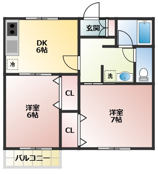 プランドール・アンの間取り