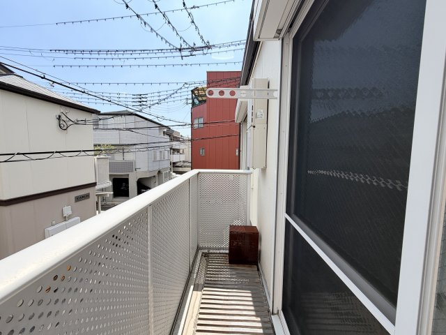 リビング六甲ウエストA棟のバルコニー
