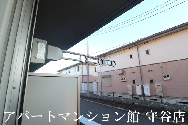 オーハネレジデンスのバルコニー