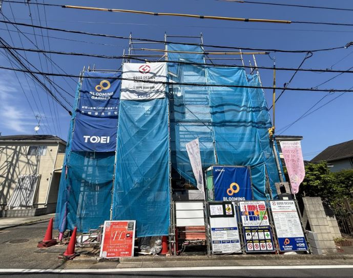 【新築】川越市岸町2丁目新築住宅 全1棟の外観|税制優遇の長期優良住宅です