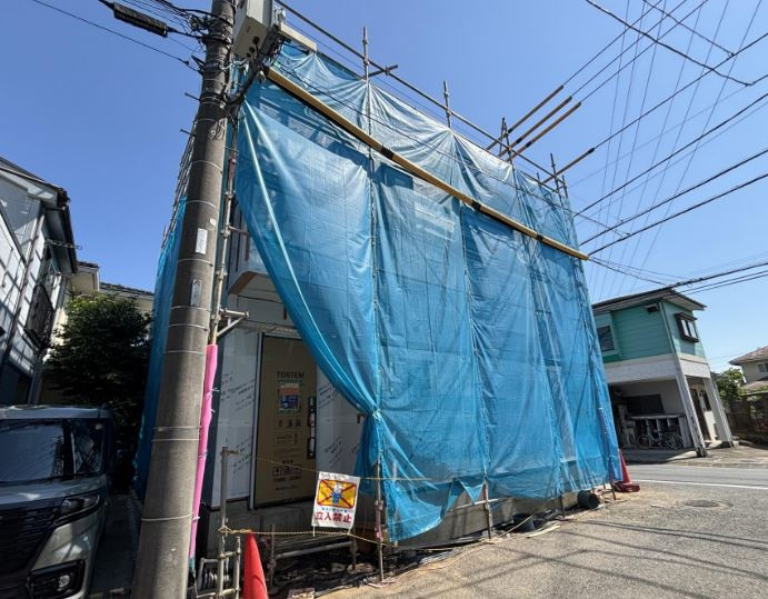 【新築】川越市岸町2丁目新築住宅 全1棟の外観|耐震+制震ダンパー採用