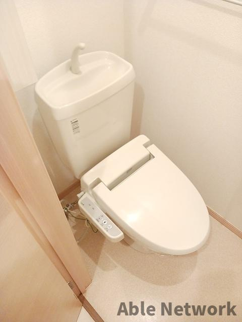 ヴィラ　サンライズ　ドリームⅢのトイレ|温水洗浄便座