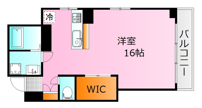 【間取り】 | 鷹野橋マンション