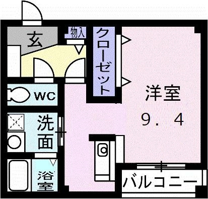 マーベラスＫⅡの間取り|使い勝手の良い間取りです♪
