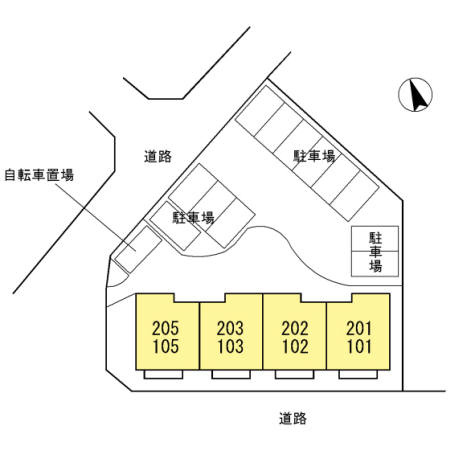 クロスＦＫの区画図