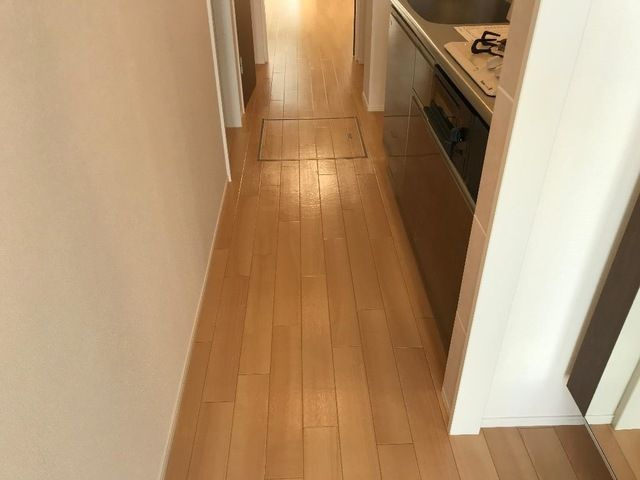 （仮称）吹田市新芦屋新築アパートの玄関
