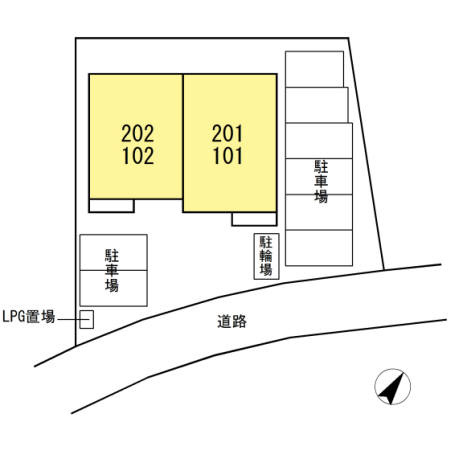 Kinokicaの区画図