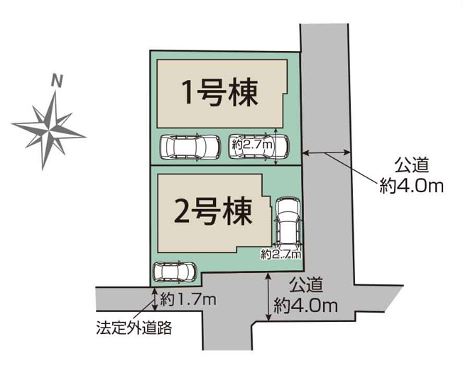 【区画図】 | 新築一戸建て「小田原市酒匂5丁目」