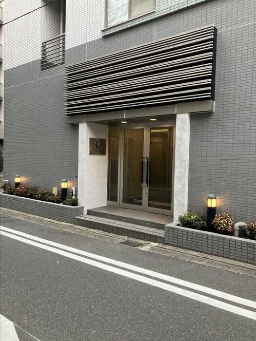 カスタリア住吉Ⅱのエントランス