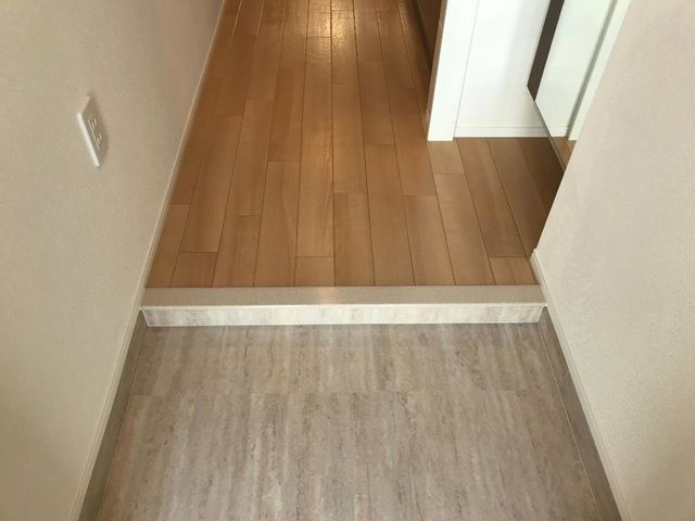 （仮称）吹田市新芦屋新築アパートの玄関