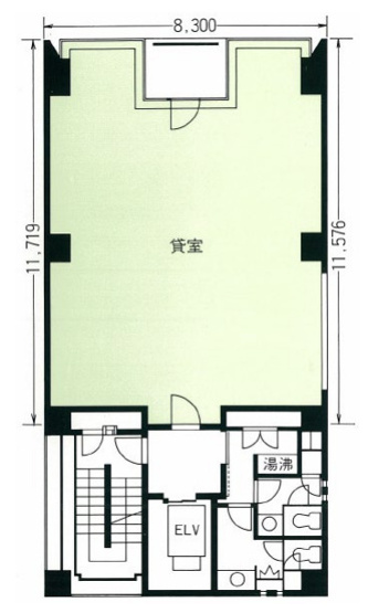 【間取り】 | CK12伏見ビル【　オフィスおすすめ　】