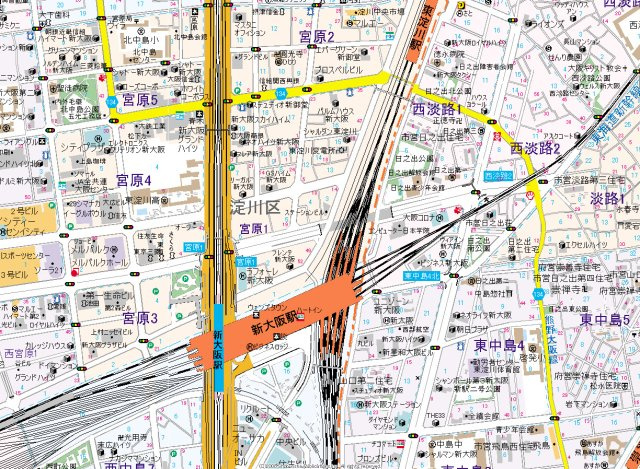 【地図】 | セレニテ新大阪ミラク弐番館