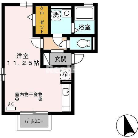 ラ・テール ドゥの間取り