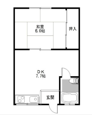 ドル深江の間取り