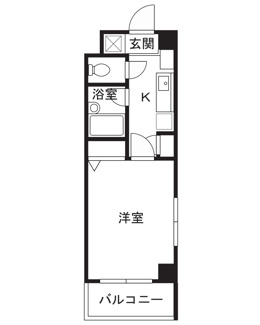 【間取り】 | エルミタージュ・Ⅱ