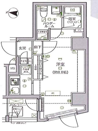 ルクレ墨田緑Ⅱ