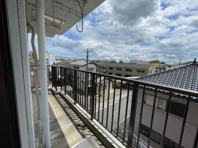 ロイヤル早野マンションのバルコニー