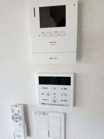 ペット可！ベル・アベニール1（家賃補助対象）のセキュリティ|モニター付きインターホン