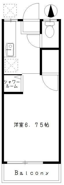 洋室広め６．７５帖！