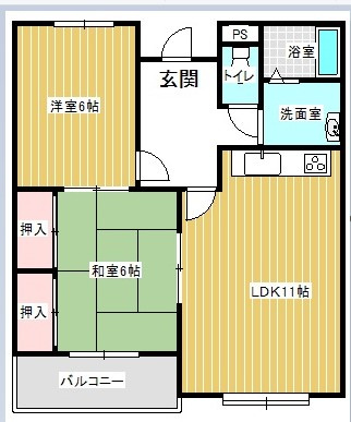ヴァン・ドゥムールの間取り