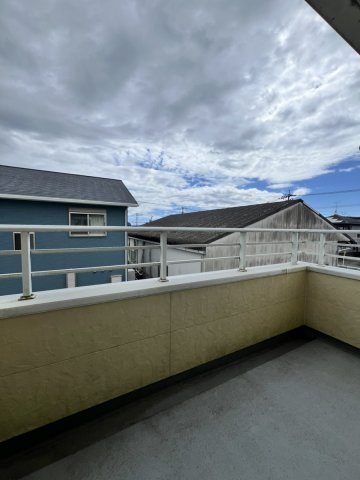 築添町戸建のバルコニー
