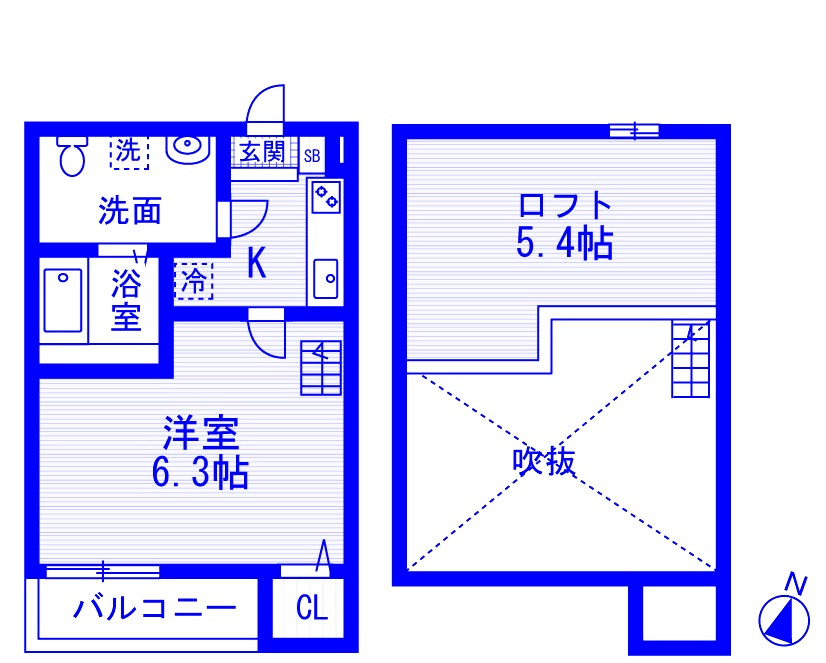 ドリームラインの間取り